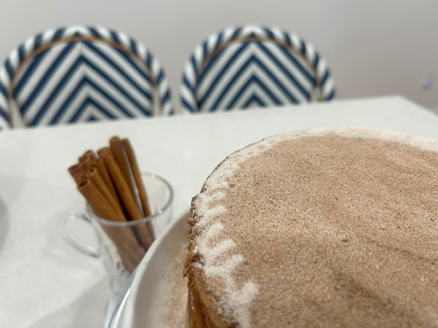 Churro Cake with Mexican Cinnamon