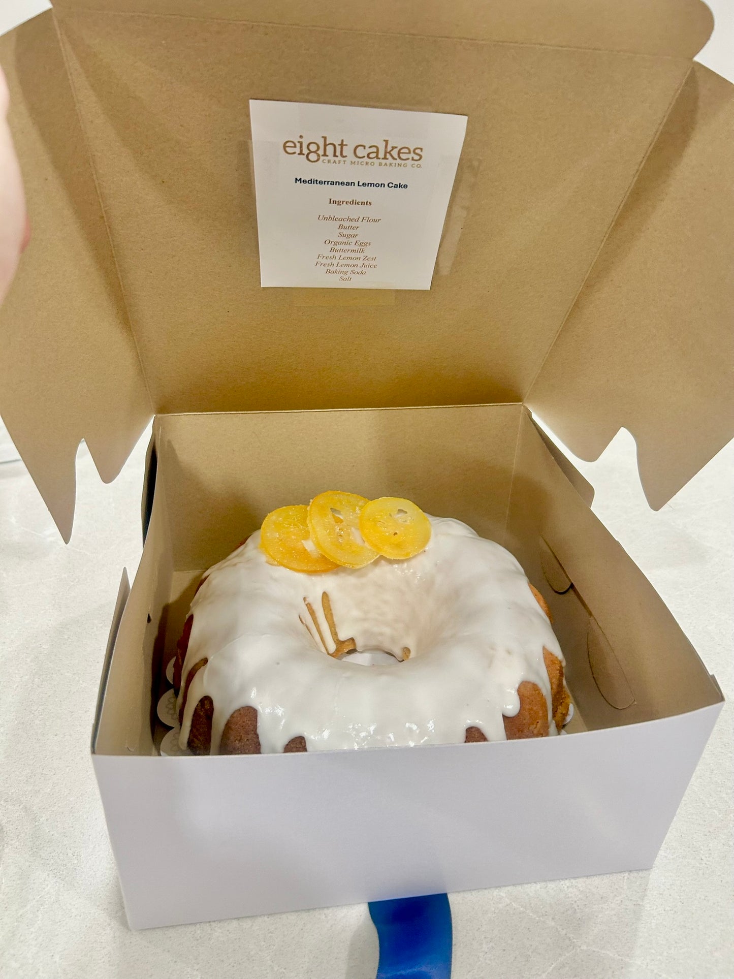 Mediterranean Lemon Cake  (Bundt or Loaf)