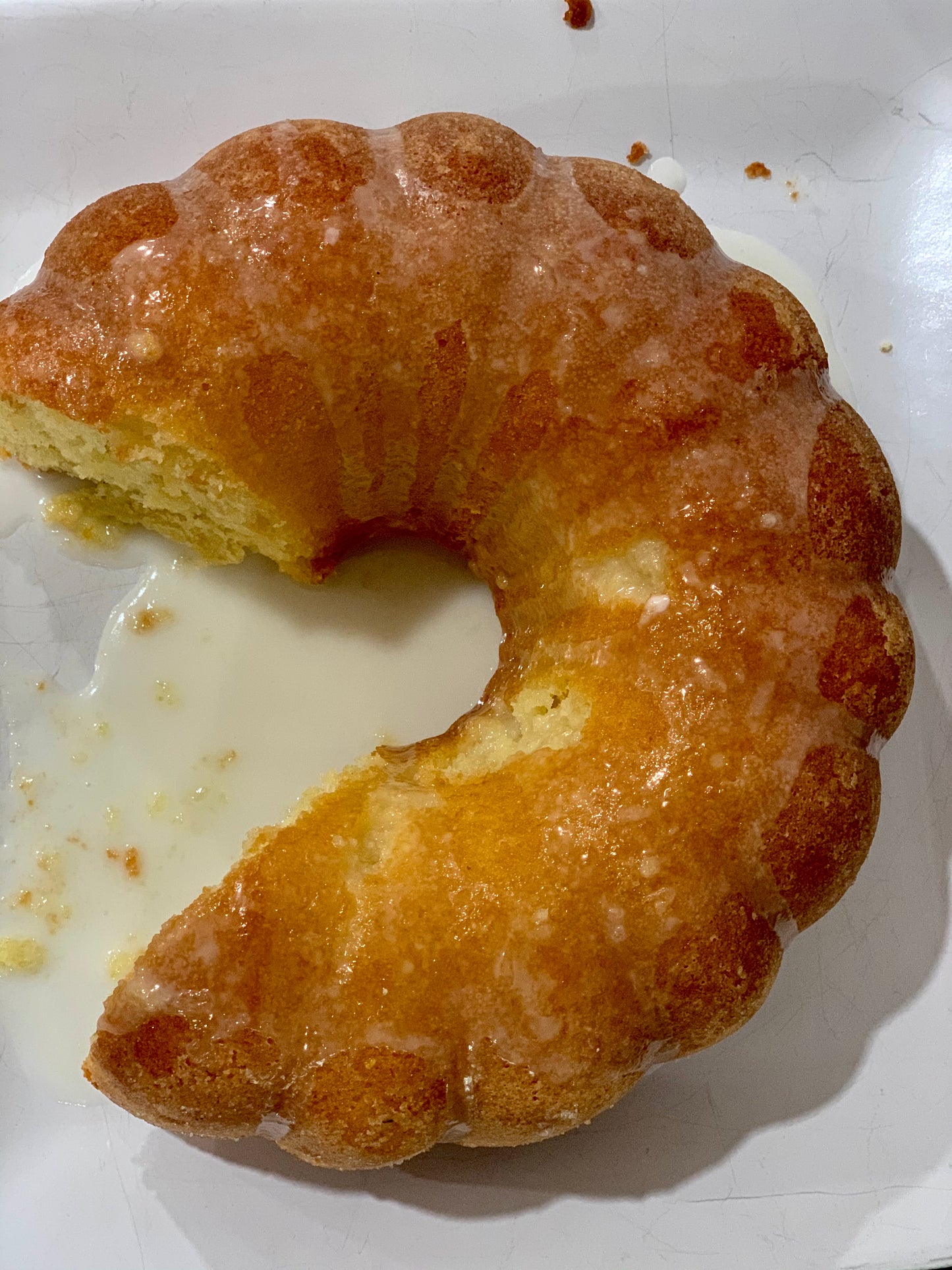 Mediterranean Lemon Cake  (Bundt or Loaf)